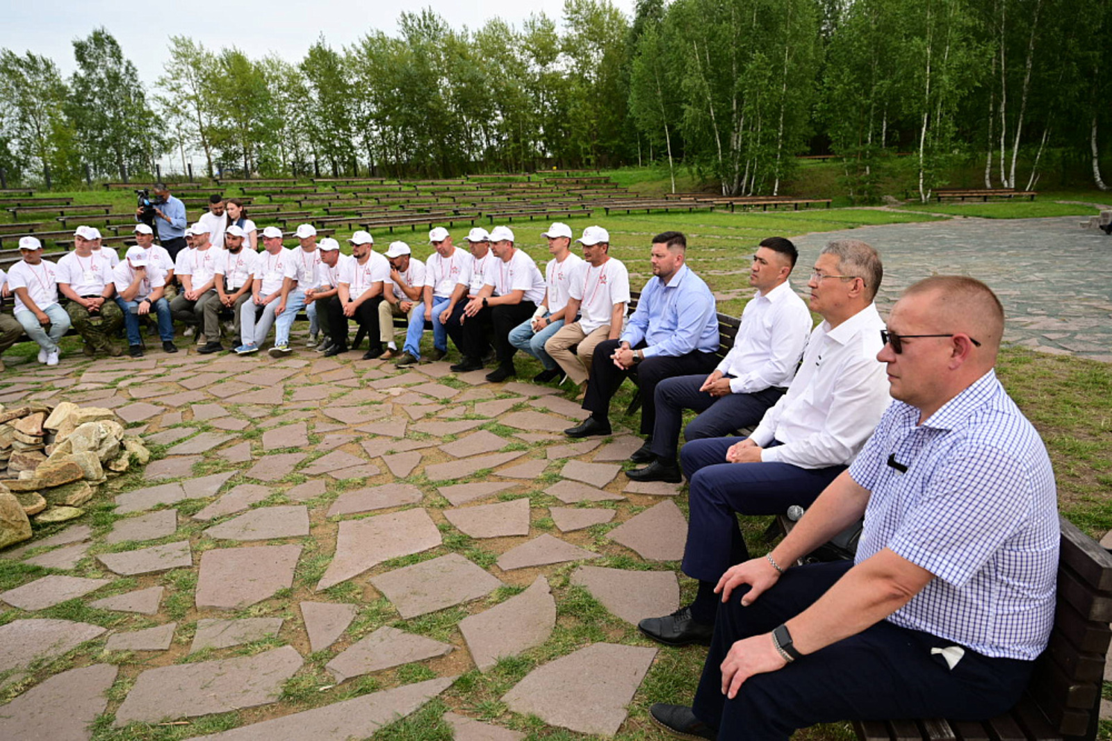 Глава Башкортостана встретился с участниками проекта «Герои Башкортостана»