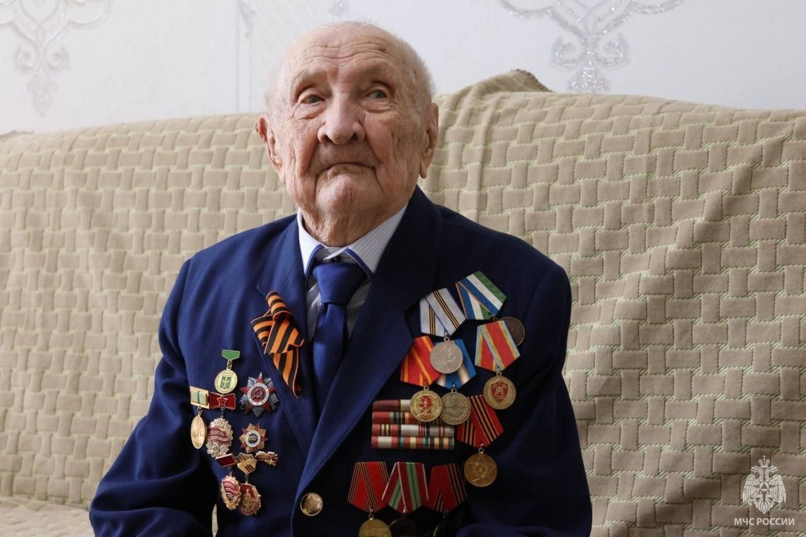 День рождения: ветерану МЧС Башкирии Бикьяну Аптикаеву – 101 год