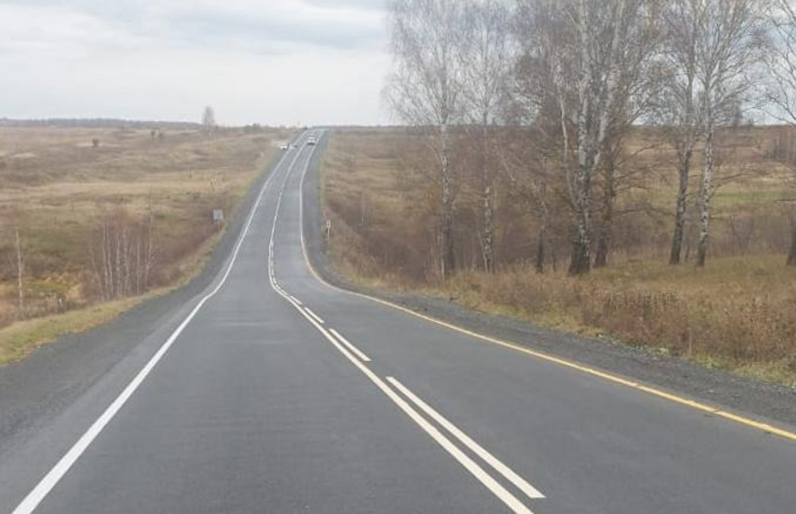 В Башкирии приведена в порядок аварийная дорога