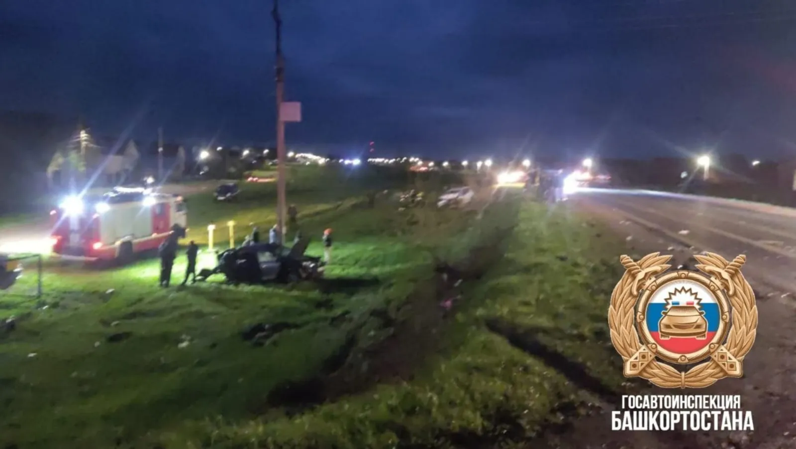 Авария в Башкирии унесла жизнь человека, двое в больнице