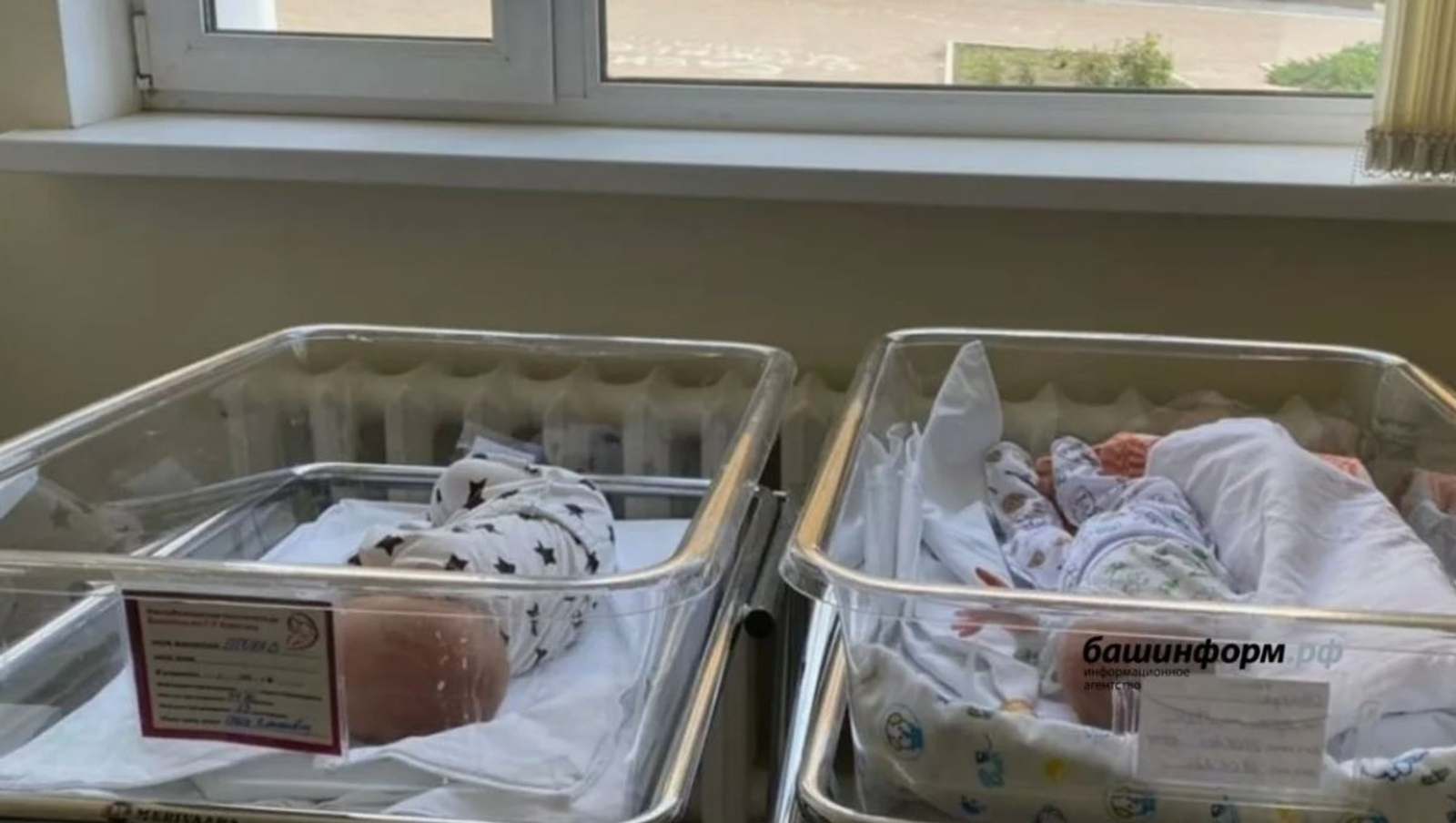 В Башкирии в праздничный день на свет появилась двойня