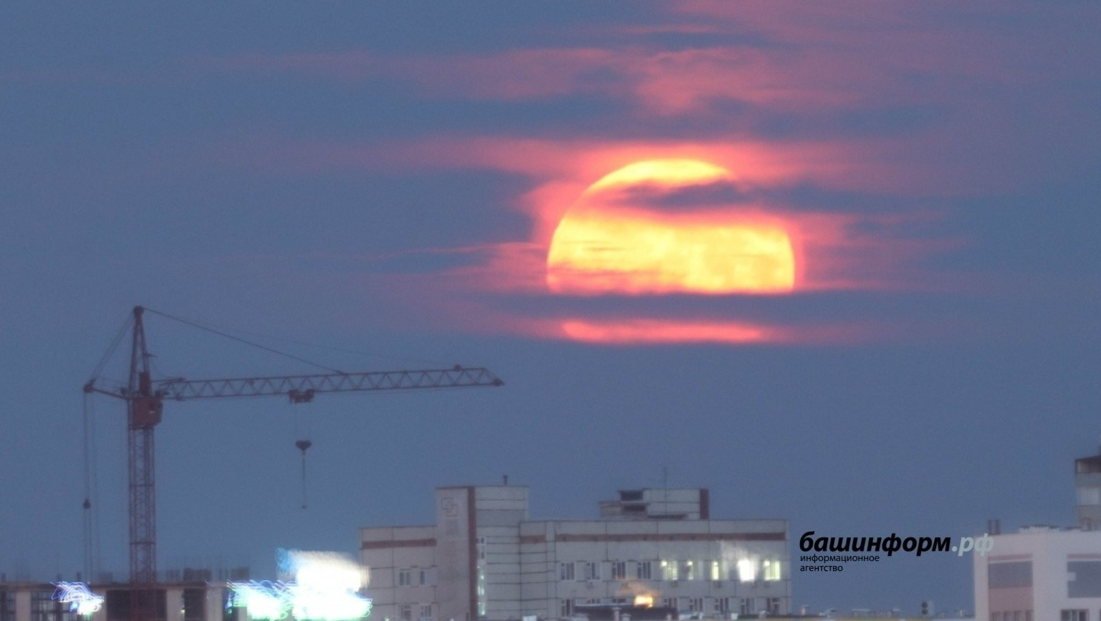 В небе над Башкирией можно будет увидеть полное лунное затмение