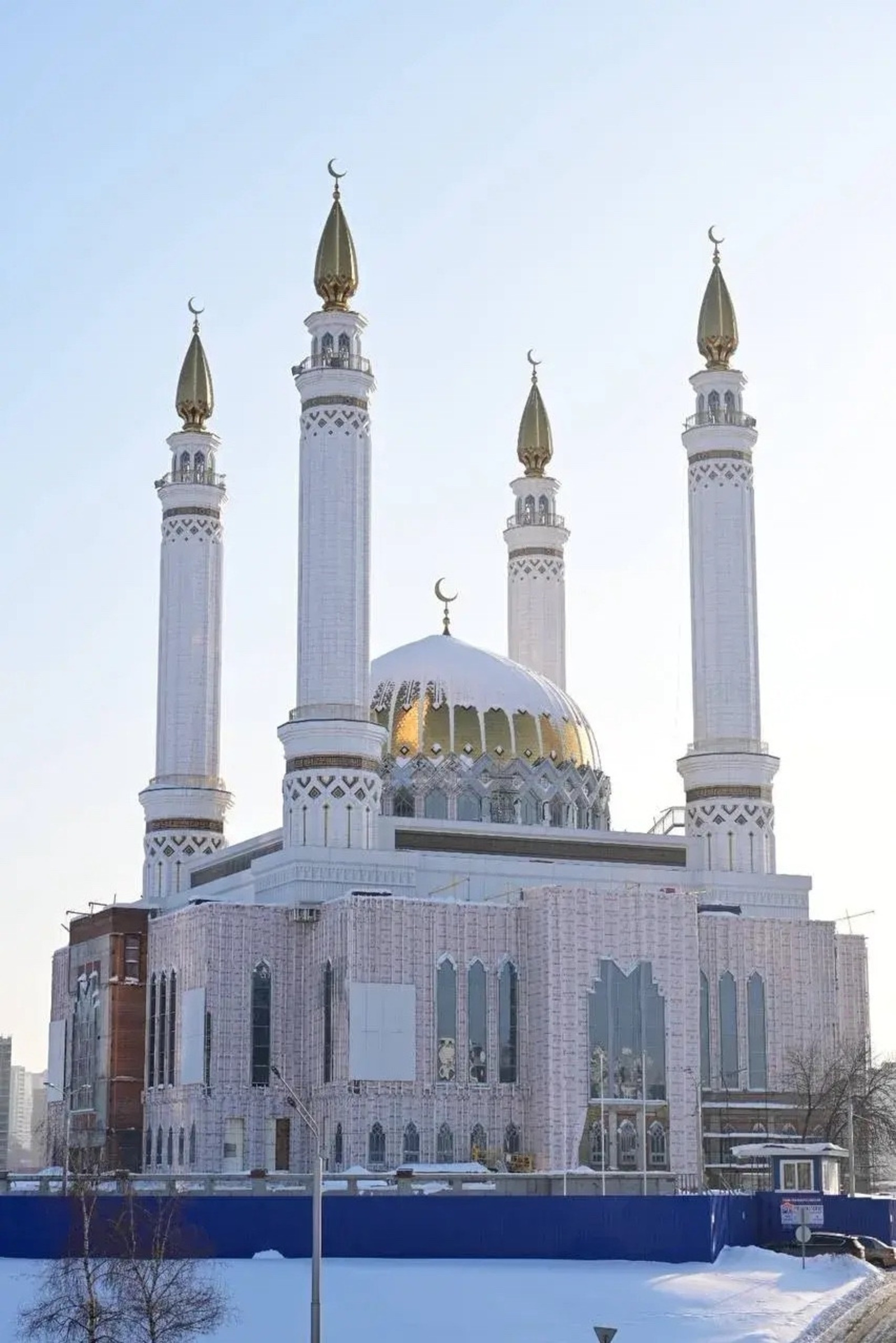 Строительство мечети «Ар-Рахим» в Уфе продолжается