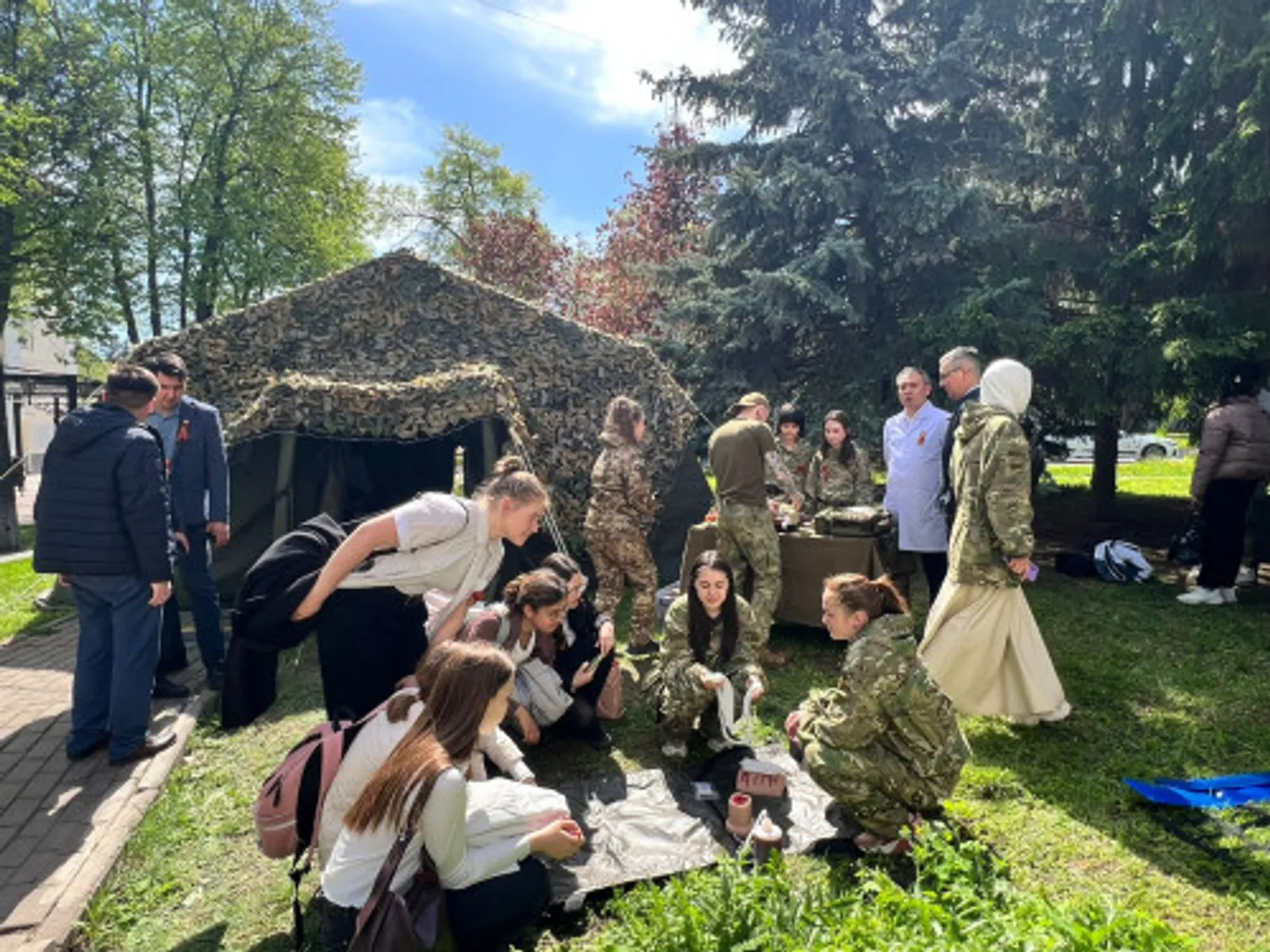 В БГМУ проходит образовательно-патриотический марафон
