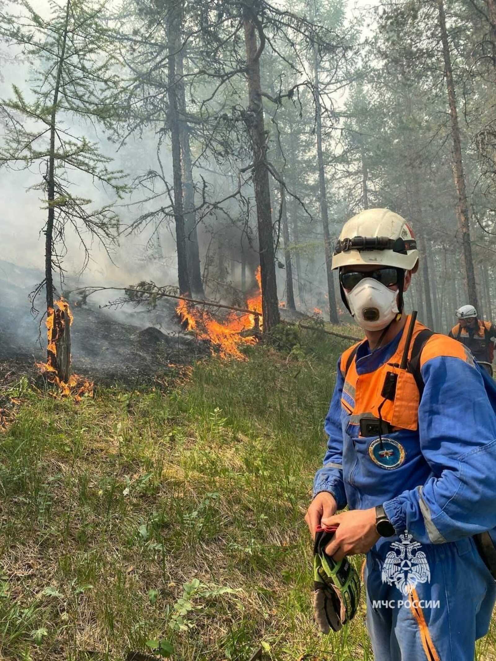 В Башкирии ликвидируют очаги лесных пожаров