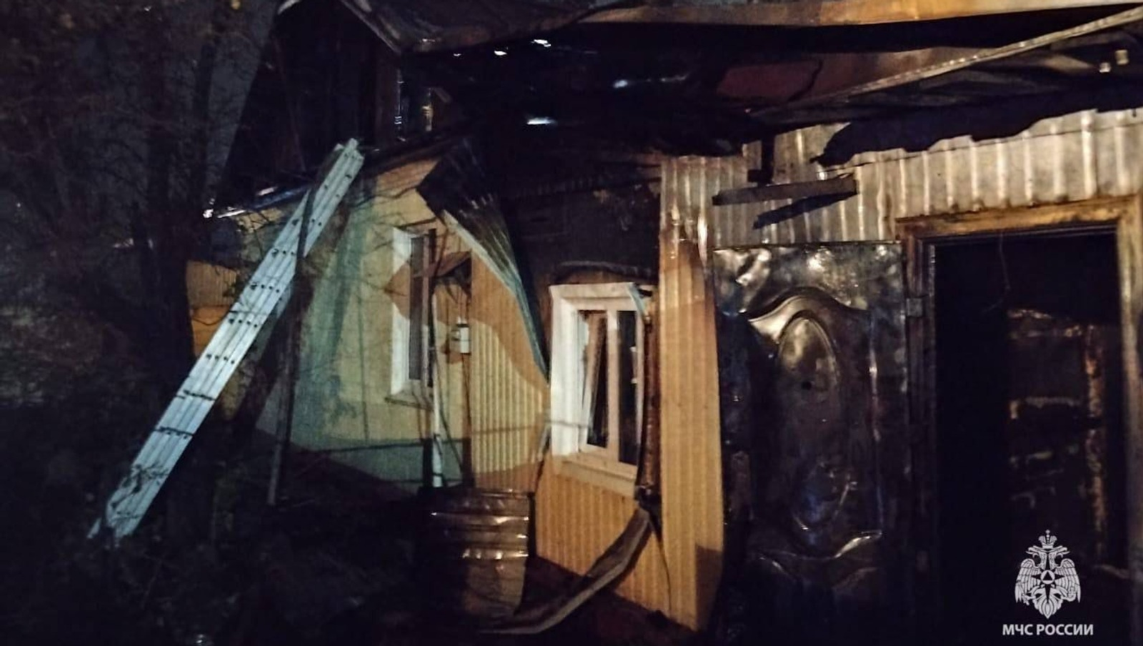 В Уфе при пожаре погибла пожилая женщина