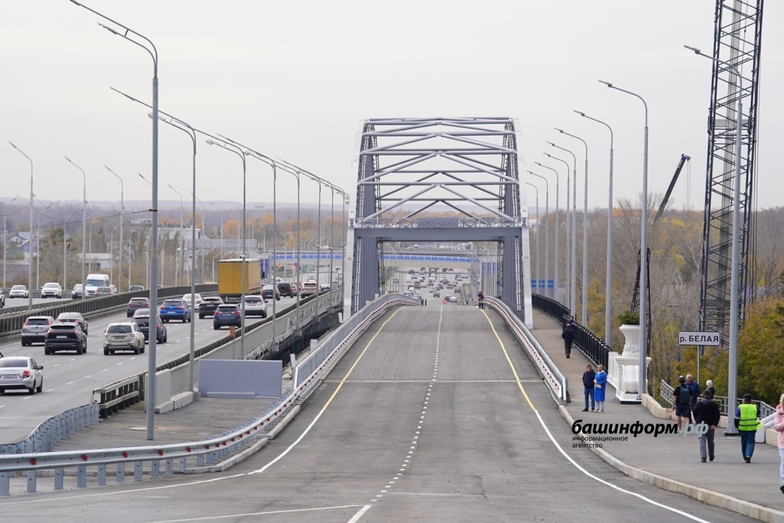 В Башкирии продлен ремонт на арочном мосту