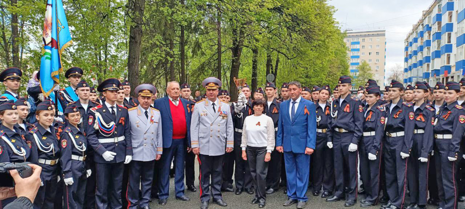 Кадеты школы №6 стали участниками самого главного парада Победы Башкирии