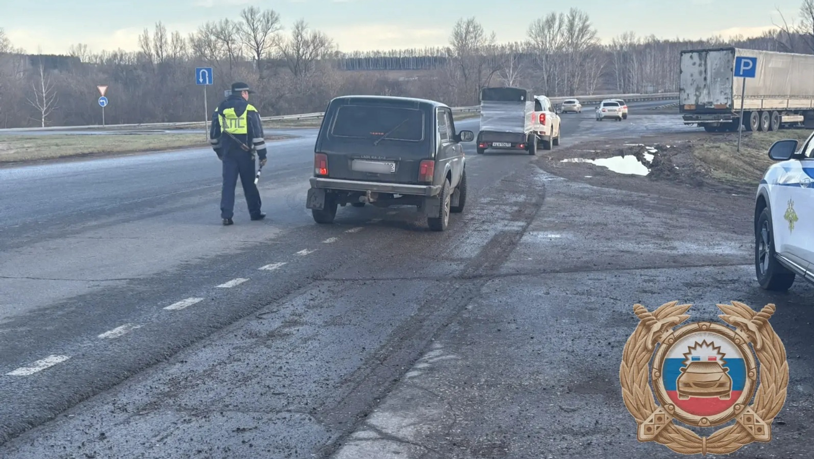 На трассе Уфа — Оренбург усилили контроль: ГАИ проводит массовые проверки