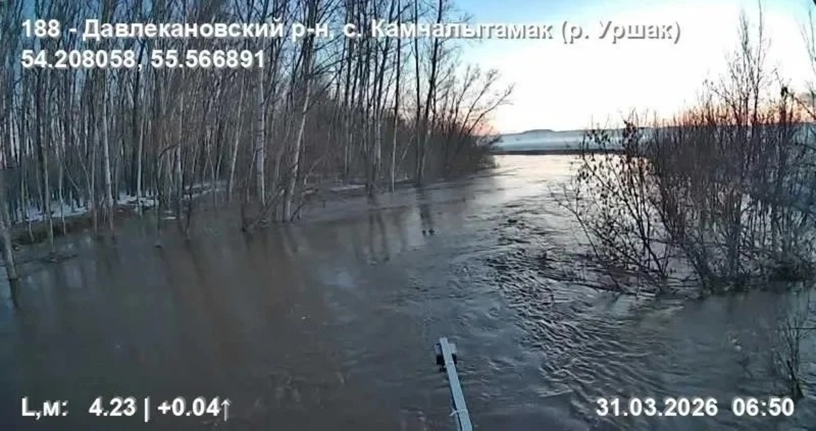 Весеннее половодье в Башкирии: уровень рек растёт, ситуация под контролем