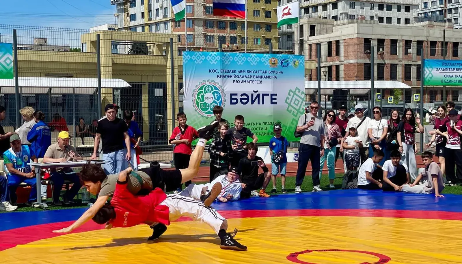 В Уфе состоялся фестиваль этноспорта «Бәйге»