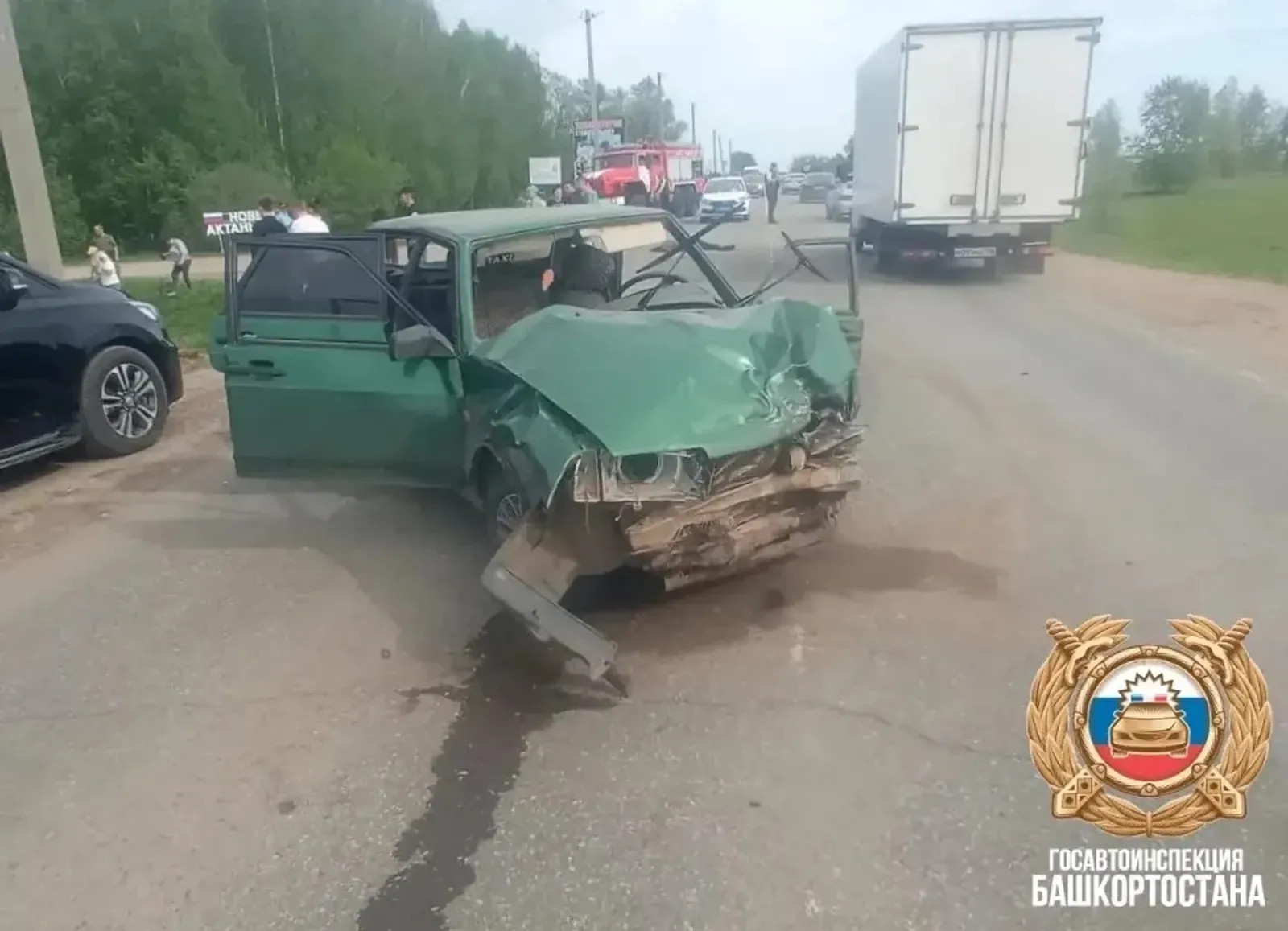 Смертельное ДТП в Башкирии: двое погибших