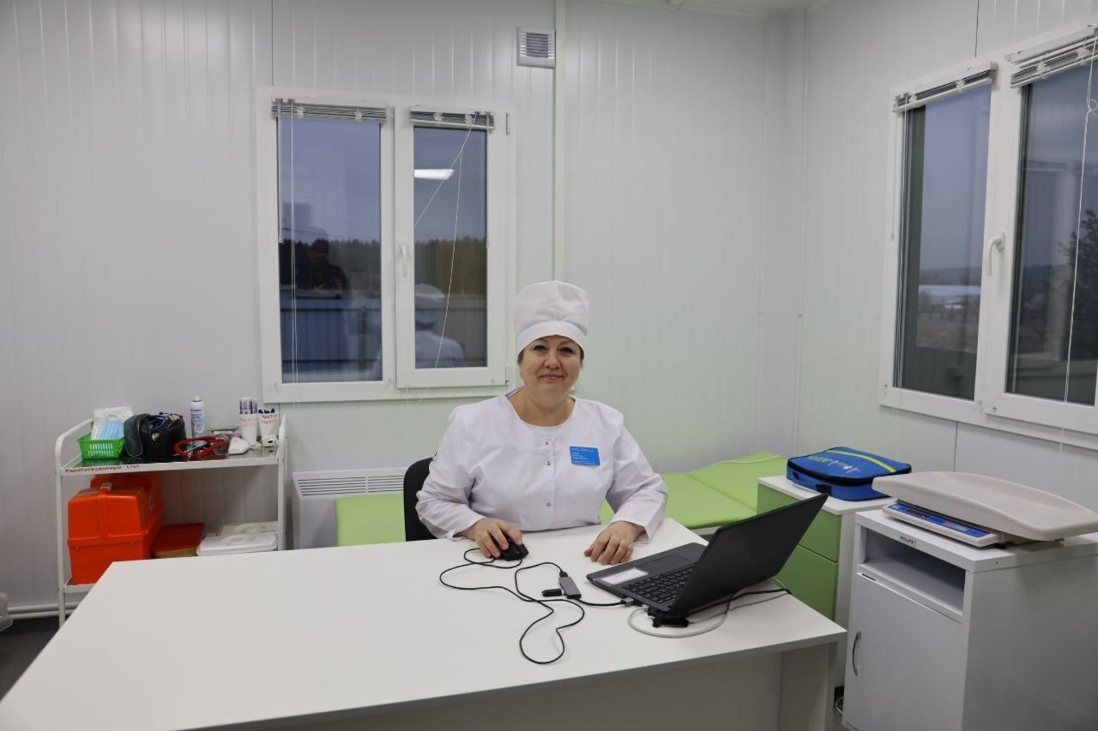 В Гафурийском районе открылись два новых сельских медпункта