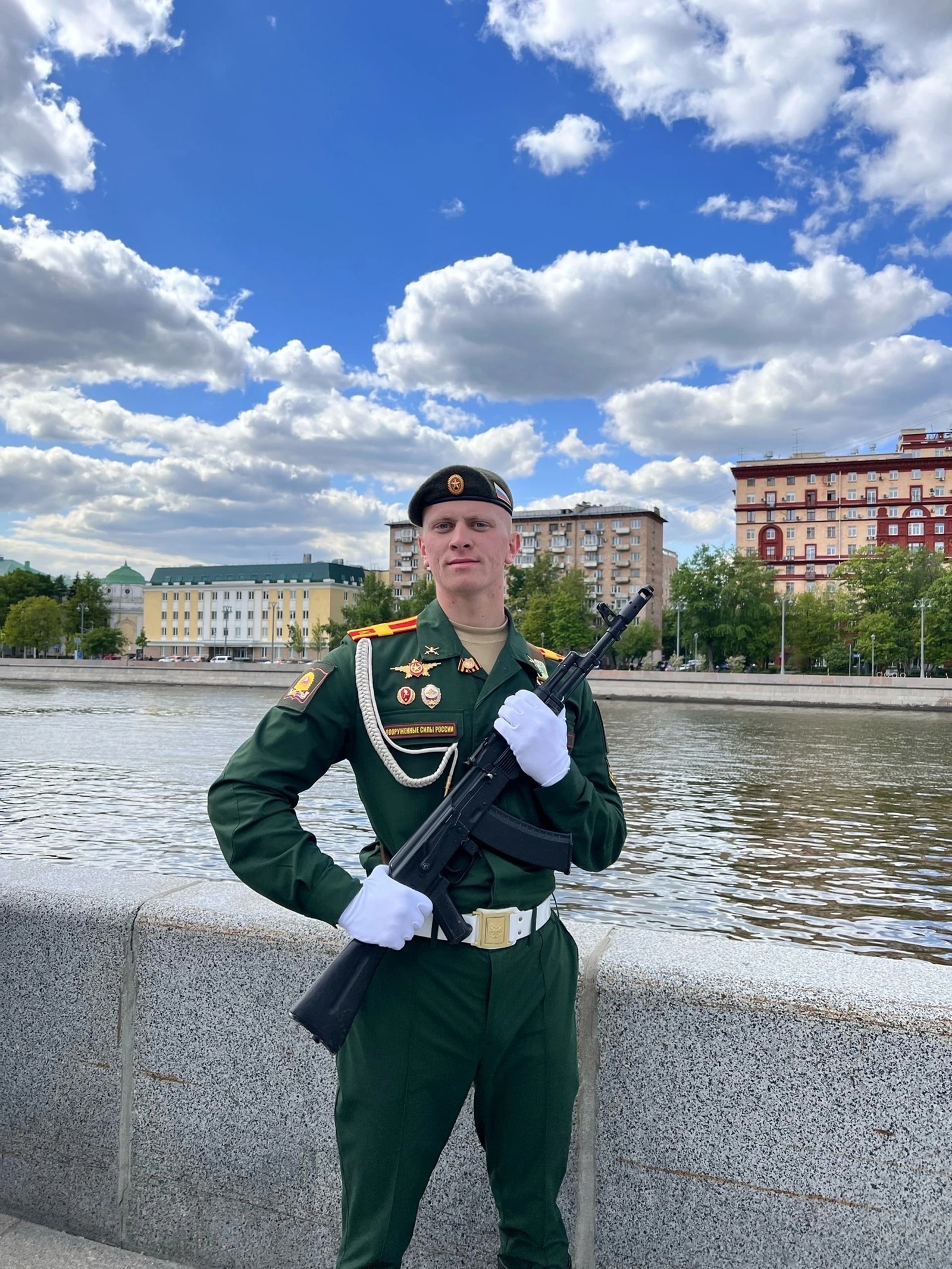 Парень из Башкирии принял участие в Параде Победы на Красной площади в Москве