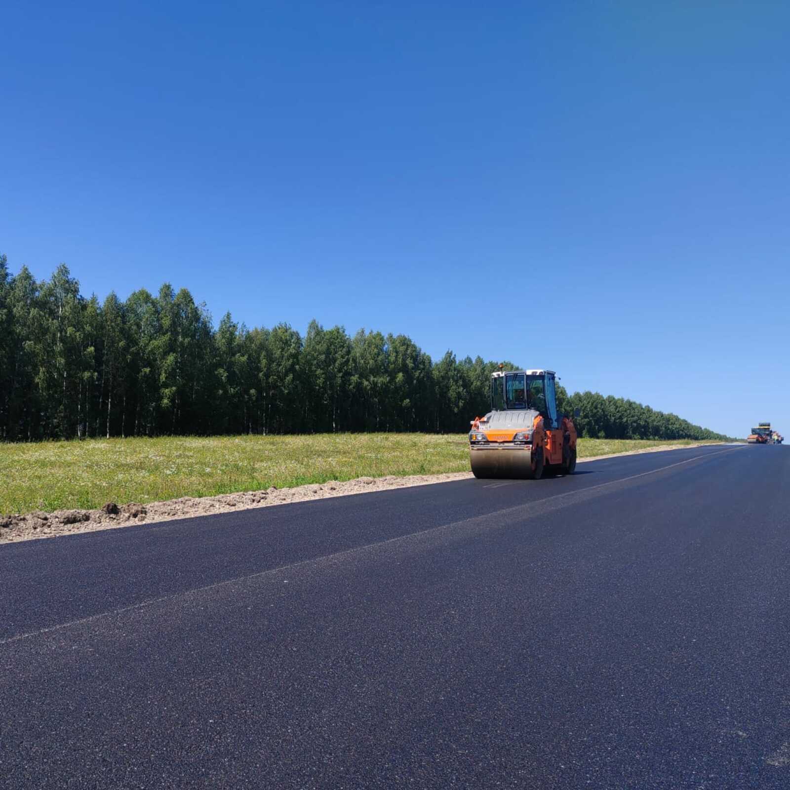 В Башкирии начался ремонт дороги по нацпроекту