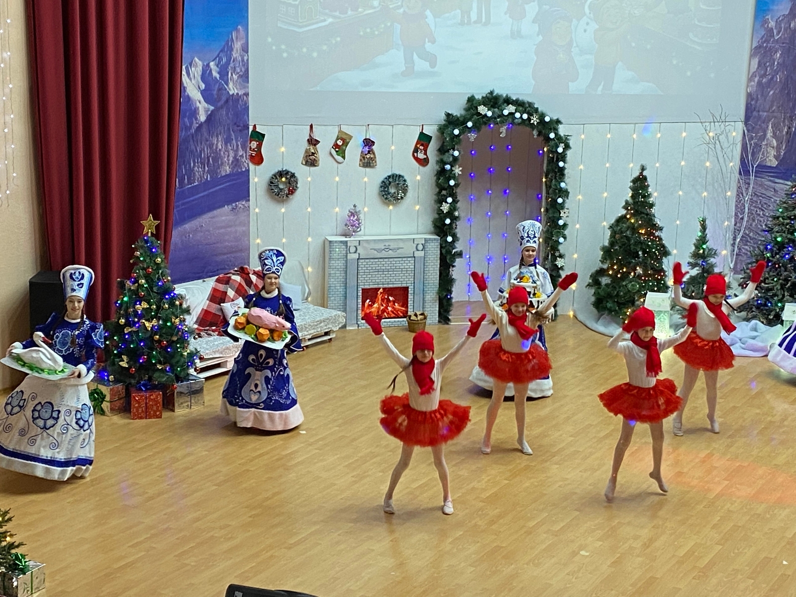 В Кумертау состоялось представление в канун Старого нового года