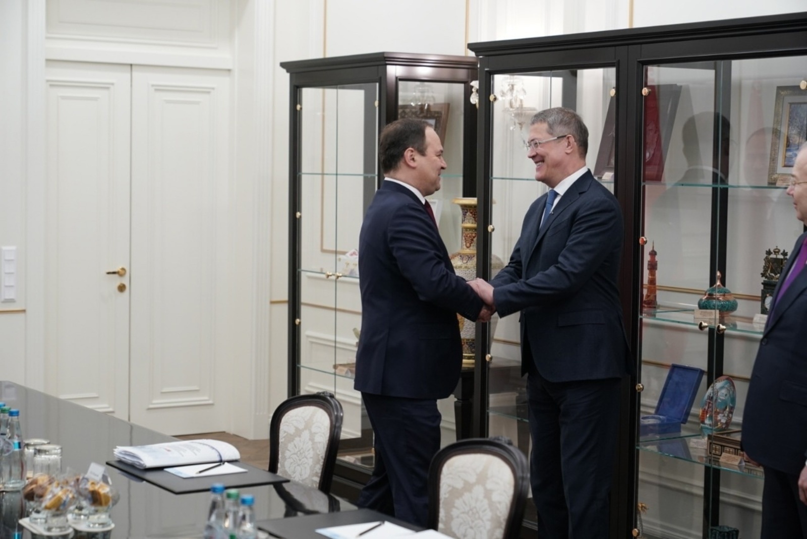 Радий Хабиров на встрече с премьер-министром Беларуси Романом Головченко обсудил торгово-экономическое сотрудничество