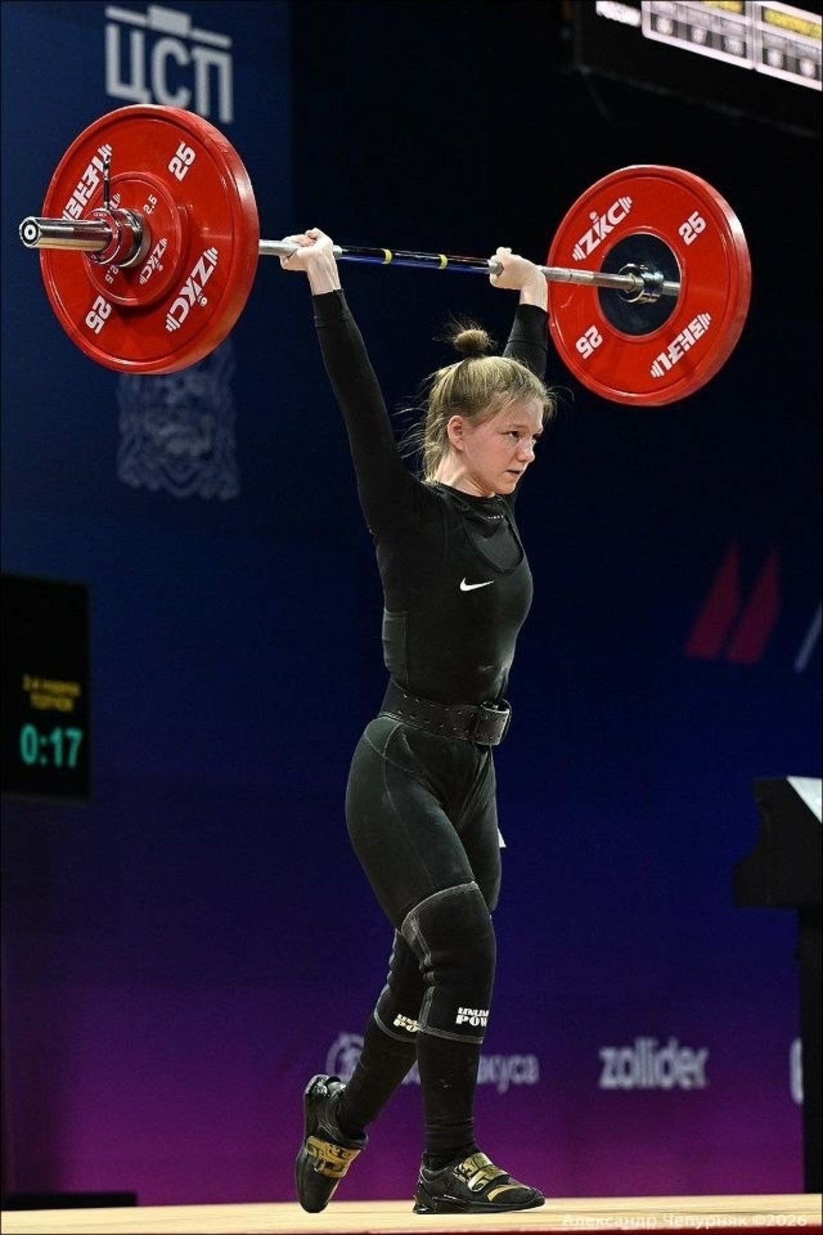 Кумертауская спортсменка вошла число сильнейших тяжелоатлетов России