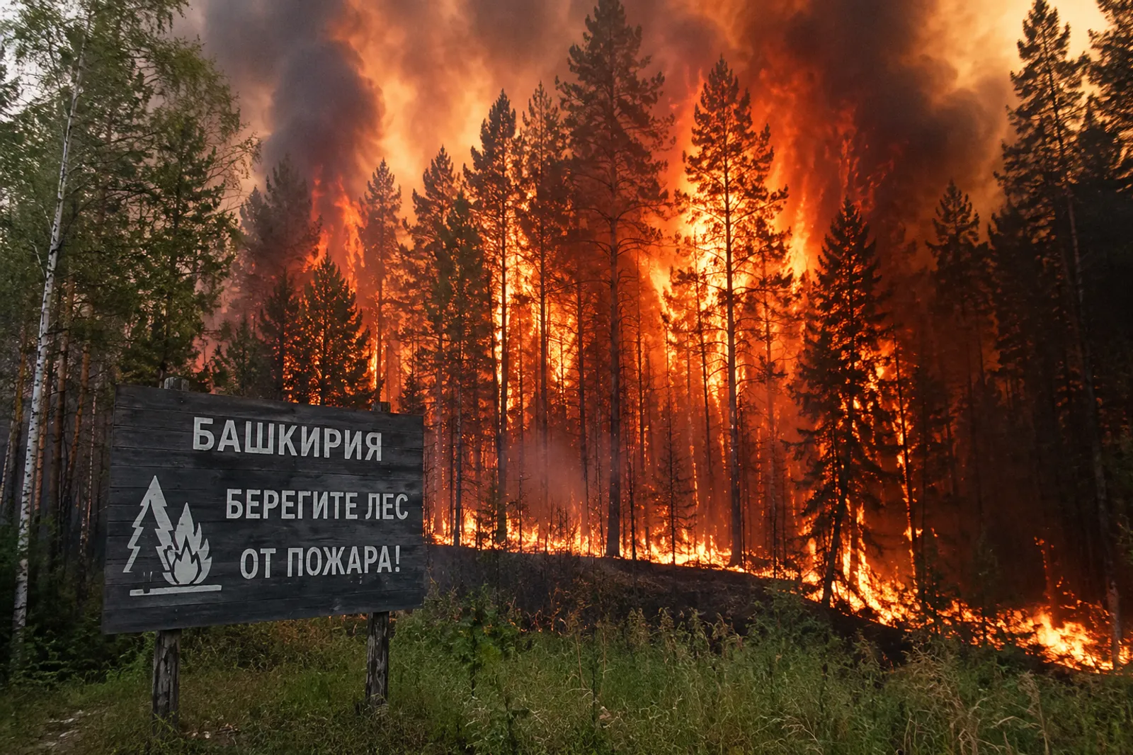 Леса под запретом: в Башкирии вводят ограничения из-за угрозы пожаров