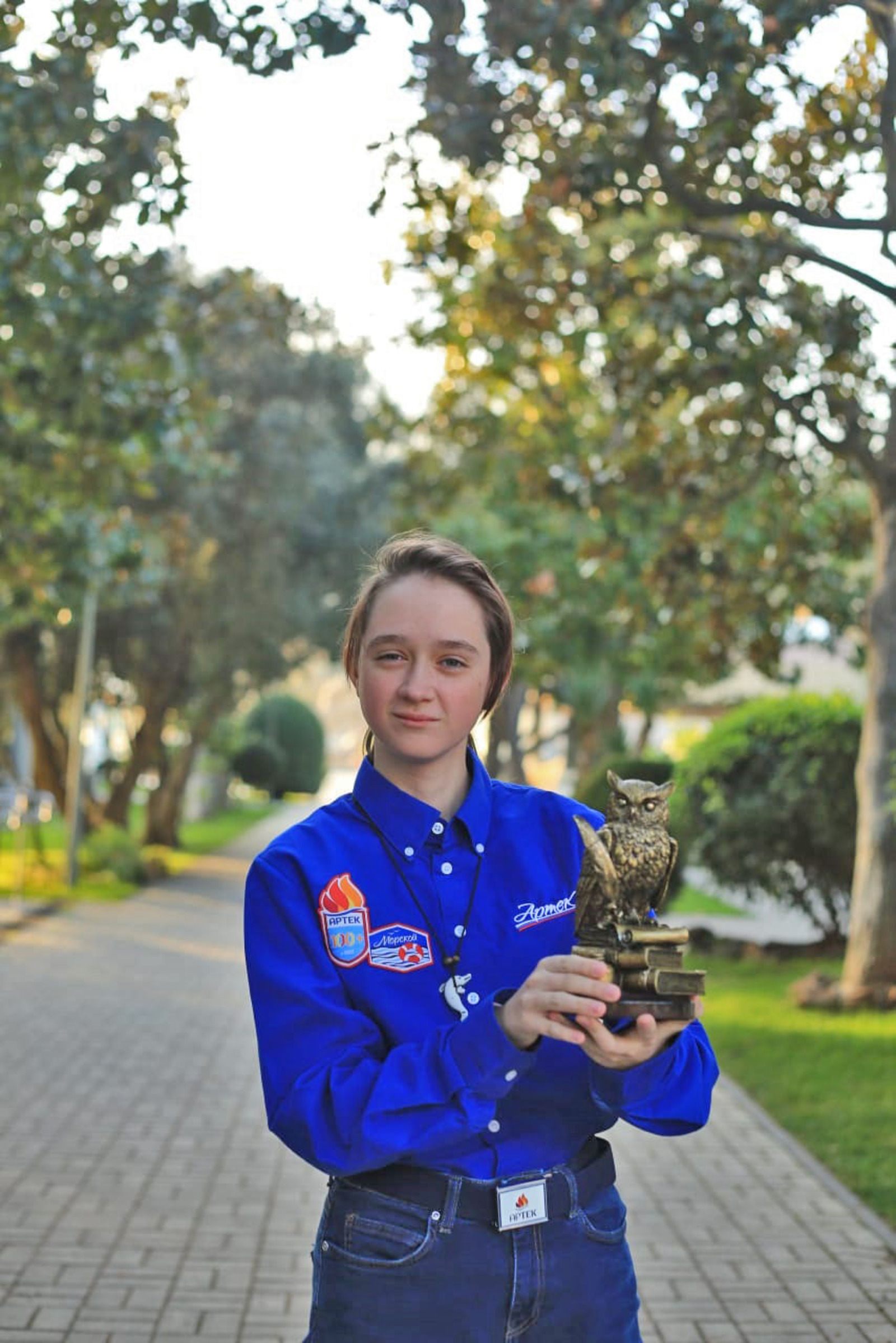 Девятикласница из Кумертау Кира Варламова побывала в «Артеке» в год его юбилея