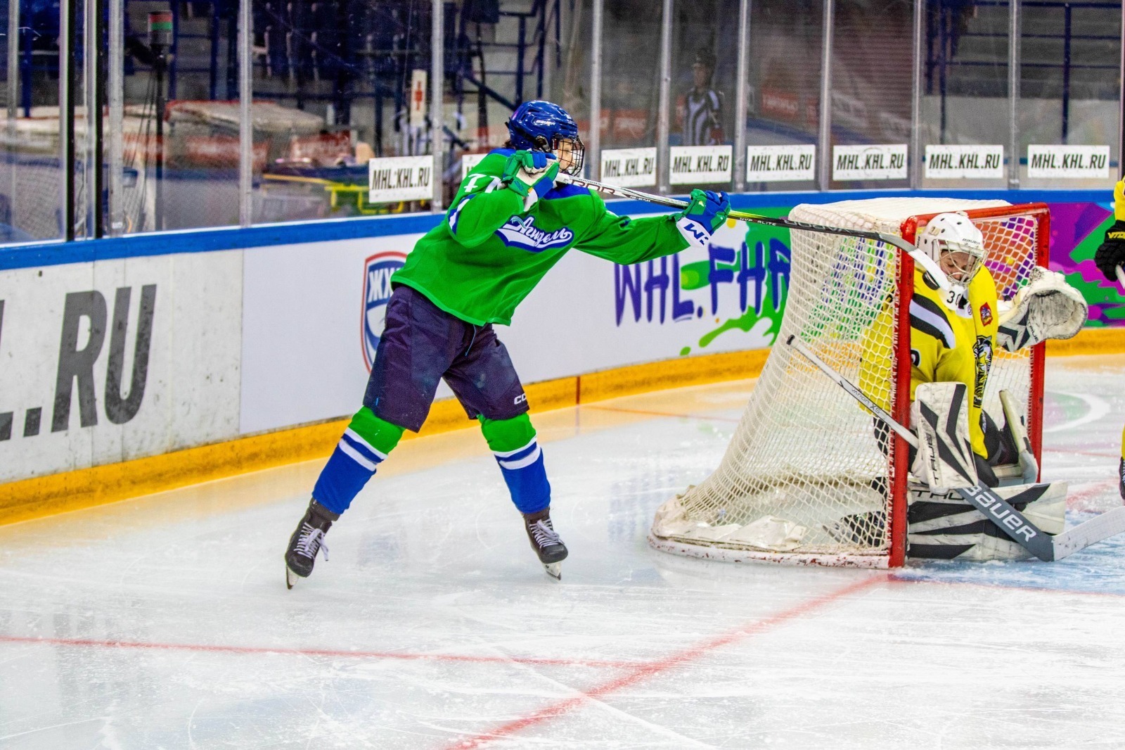 Елизавета Дубей установила рекорд в ЖХЛ: первая шайба в стиле лакросс