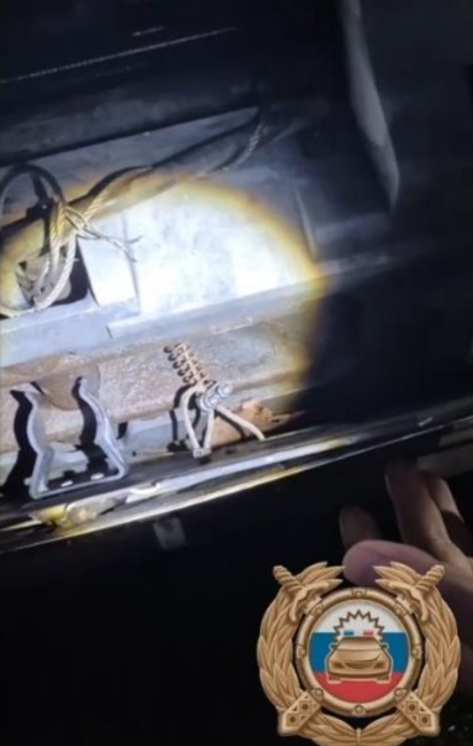 В Башкирии хитрый водитель скрывал госзнак от ГИБДД