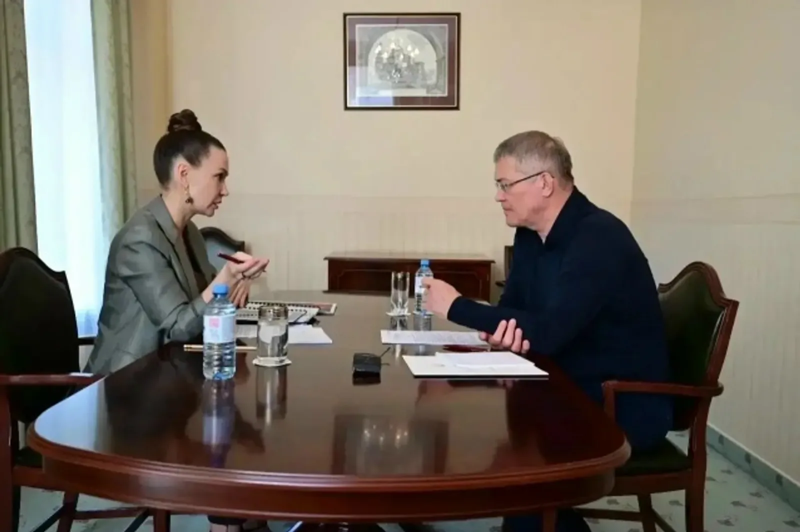 Радий Хабиров встретился с  президентом АНО «Креативная экономика»