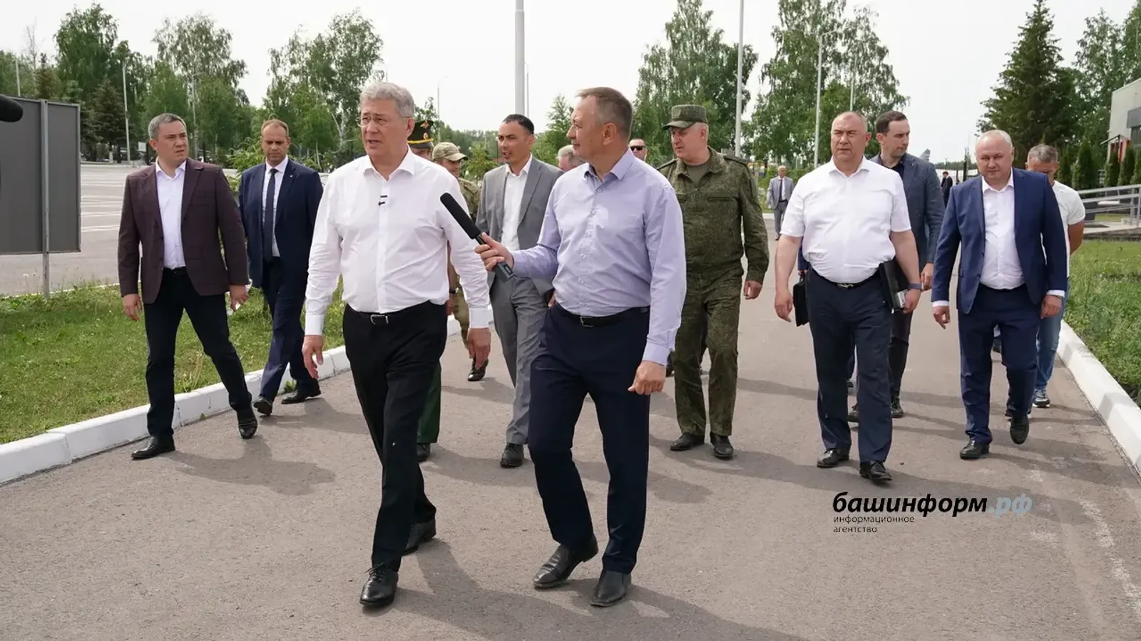 Глава Башкирии рассказал о важности новых объектов в парке «Патриот»