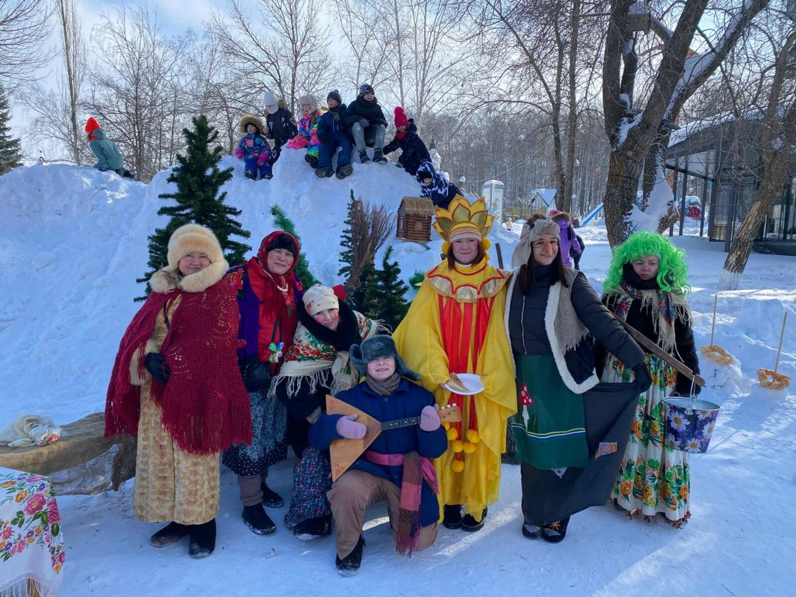 В Кумертау вновь состоялся фестиваль "Снежный БАБАЙ"
