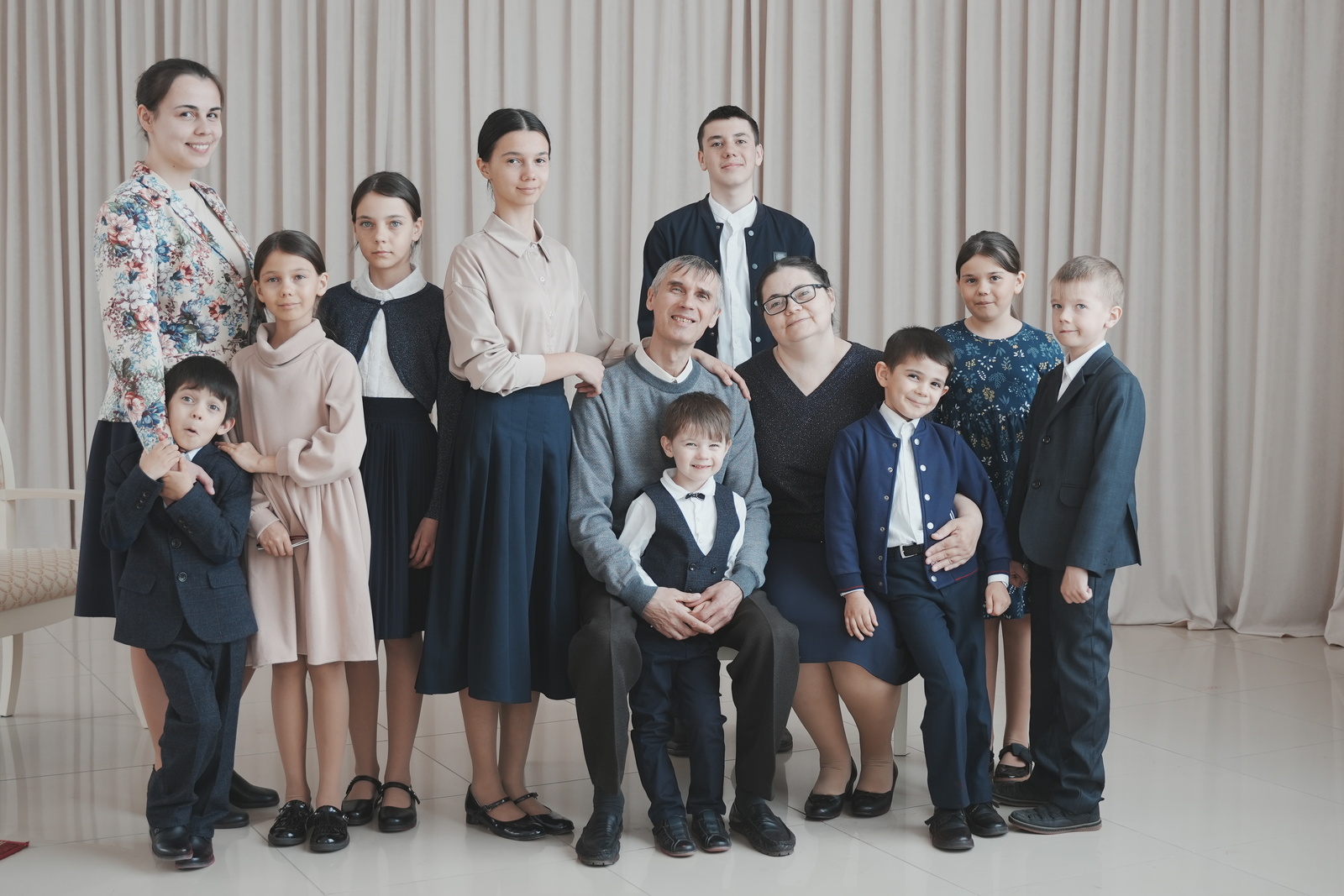 Многодетная семья из Башкирии: как любовь и вера воспитывают детей