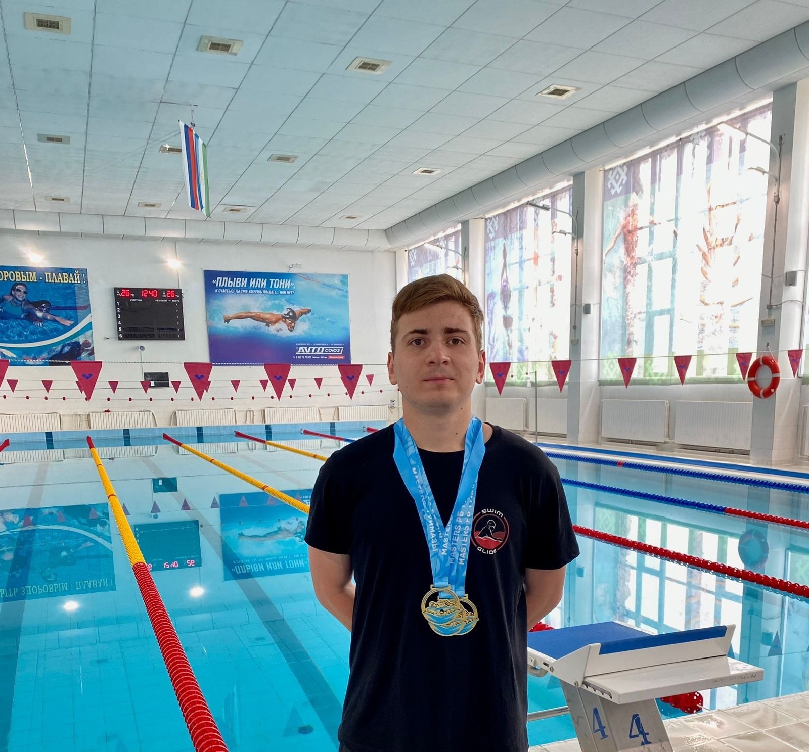 Спортсмен из Кумертау победил в Открытом турнире по плаванию