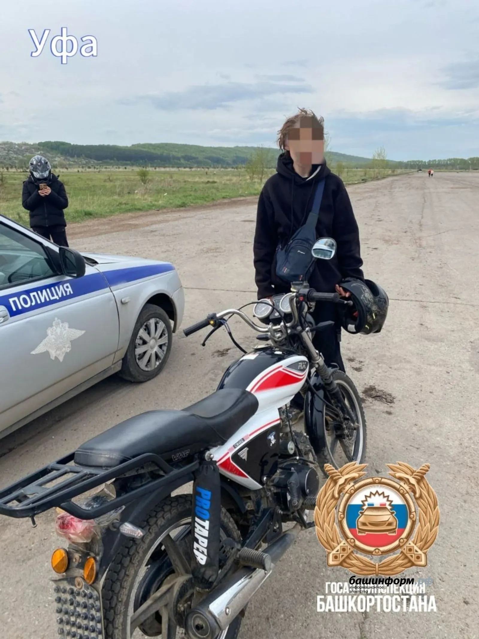 В Башкирии задержали еще одного ребенка за рулем