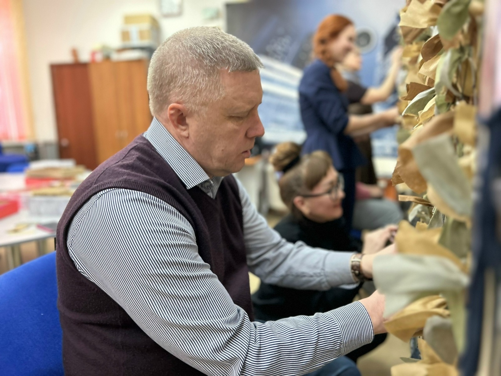 Мэр Кумерту присоединился к мастер-классу в честь Дня героев Отечества