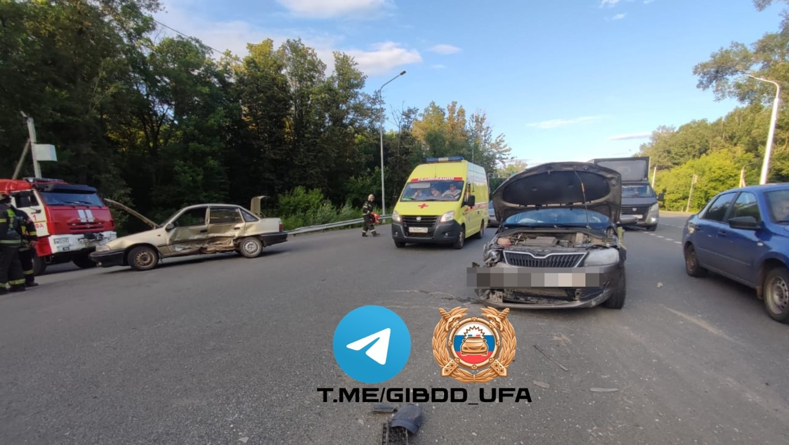 В Башкирии в ДТП пострадал 4-летний ребенок