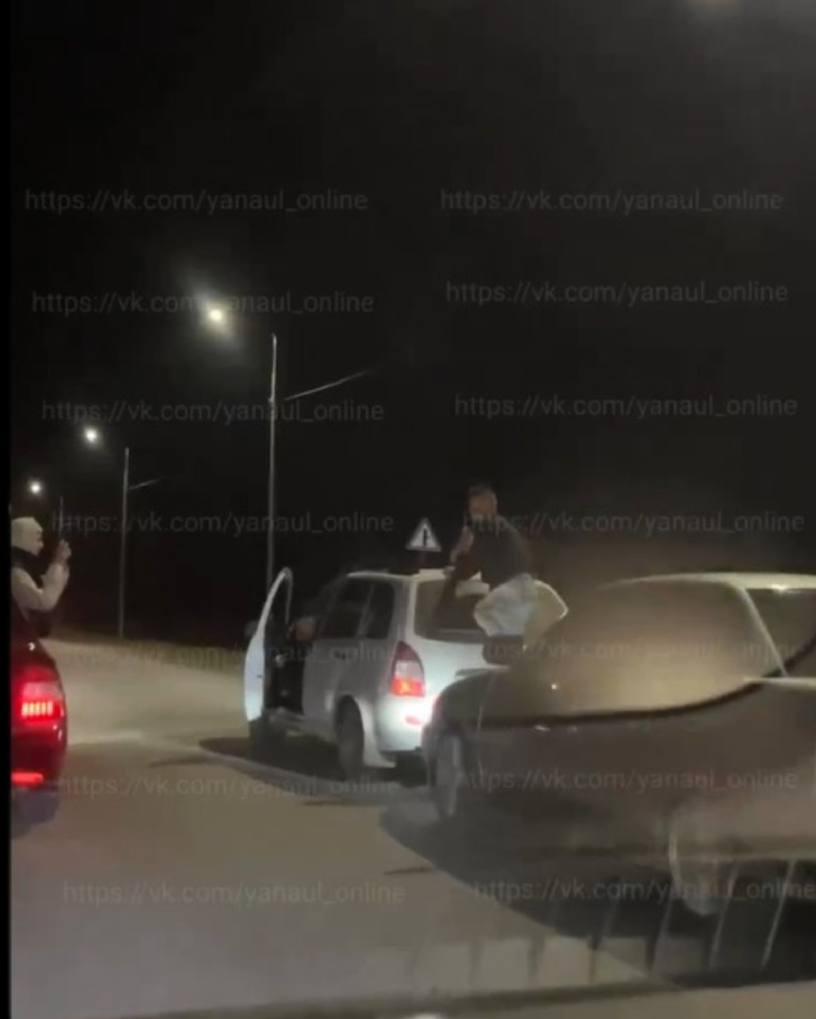 Опасное "шоу" на дороге сняли очевидцы в Башкирии