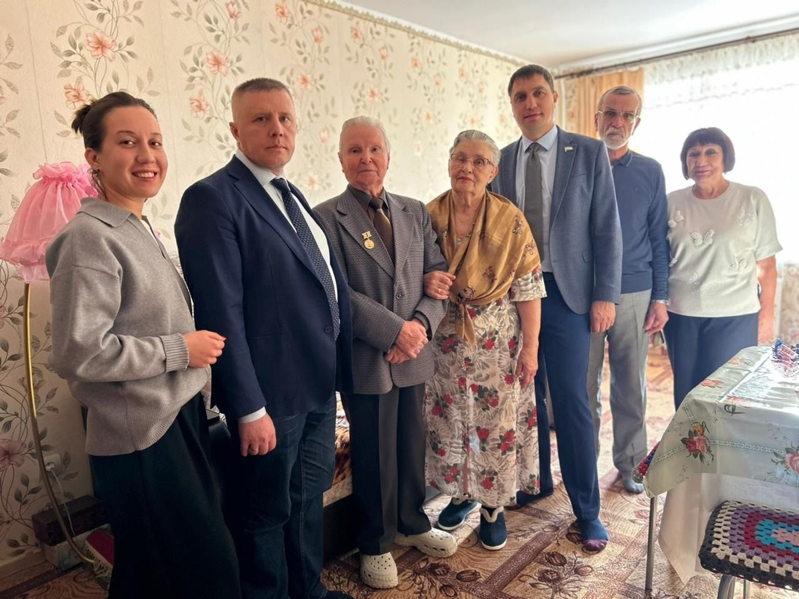 Житель Кумертау из Башкирии отпраздновал свой 95-летний юбилей