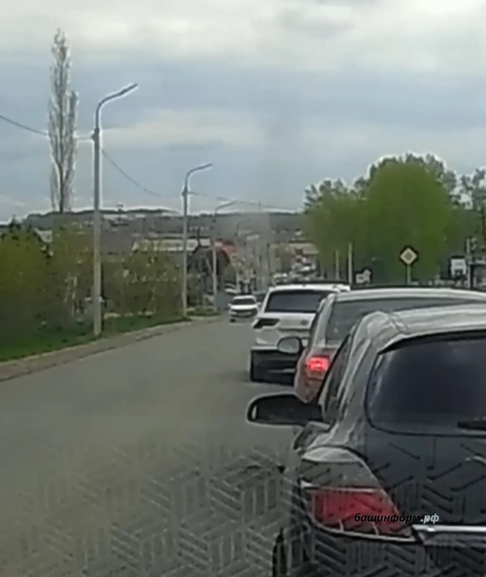 Жители Башкирии сняли на видео маленький смерч