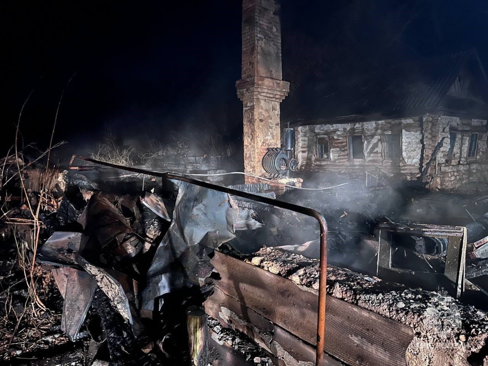 В Башкортостане при пожаре погиб мужчина