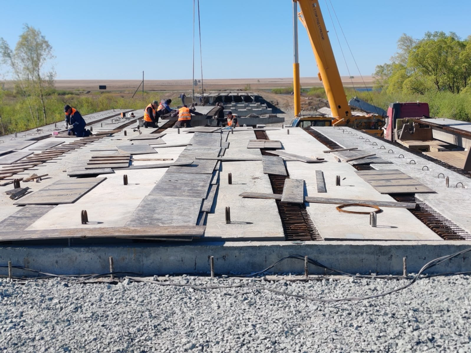 Ключевая переправа между Башкирией и Оренбуржьем обновляется