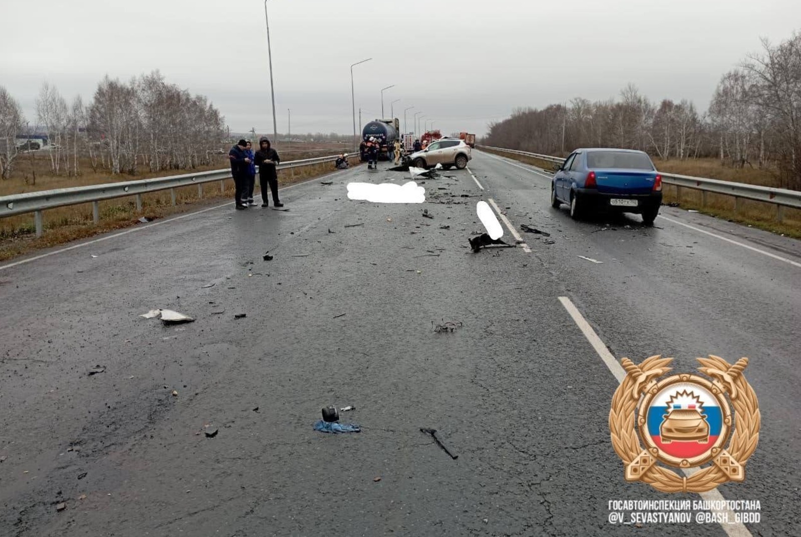 В Куюргазинском районе Башкирии произошло страшное ДТП