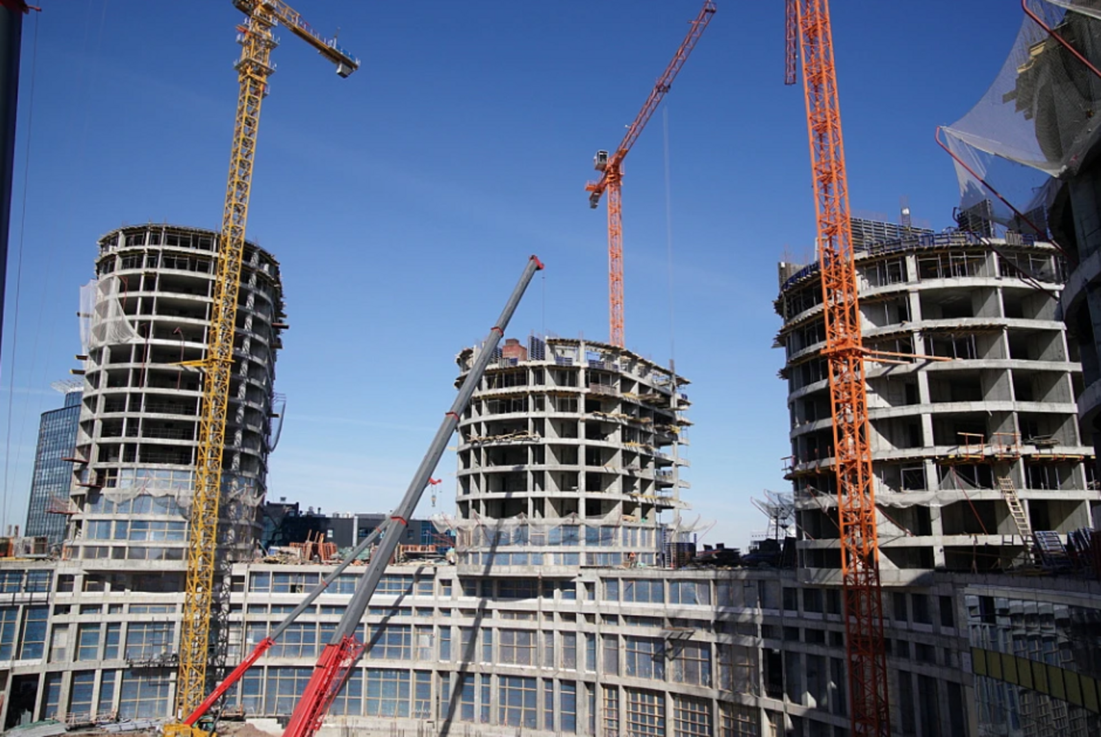 Идёт строительство второй очереди Межвузовского студенческого кампуса в Уфе