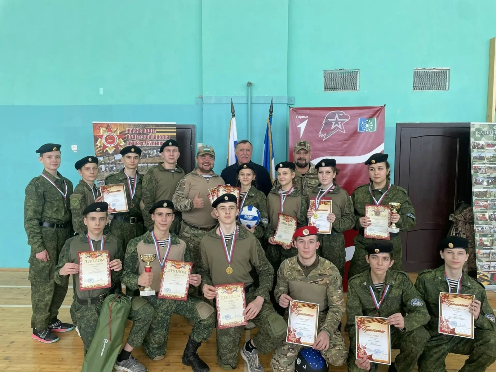 Две медали для Кумертау на Республиканских юнармейских играх