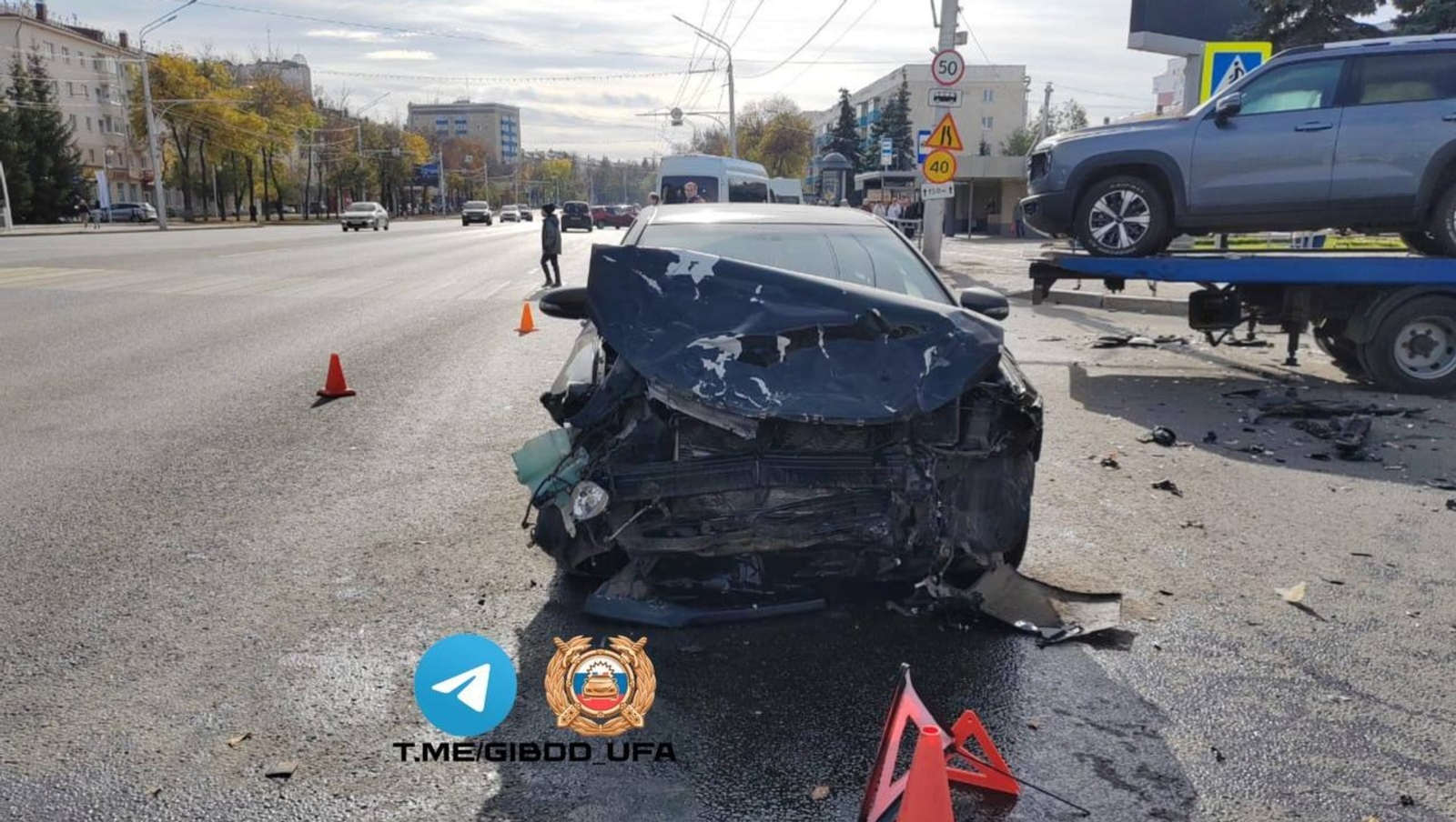 Страшное ДТП в Уфе: двухлетний ребёнок экстренно госпитализирован