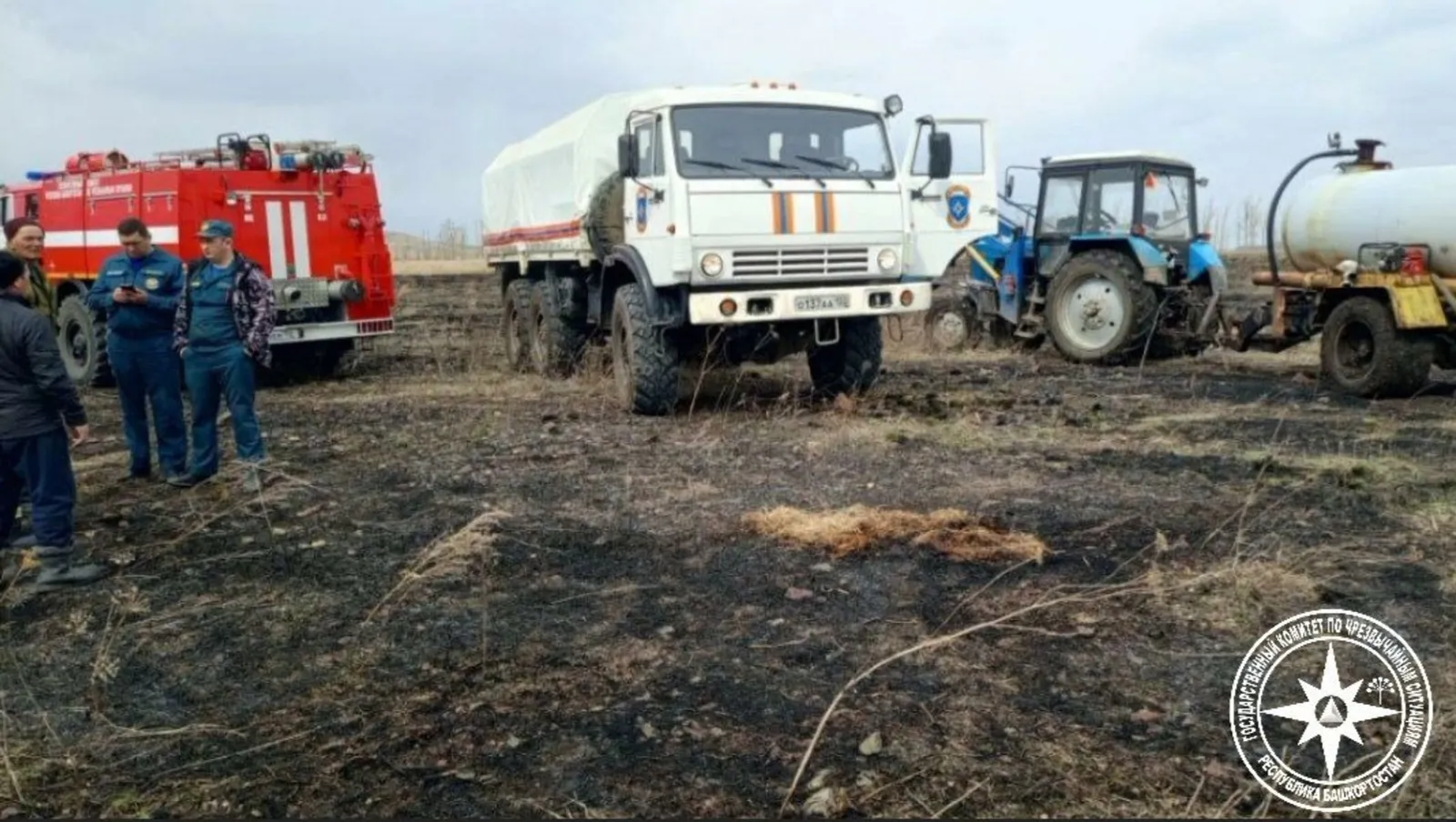 В Башкирии за последние стуки произошло два природных пожара