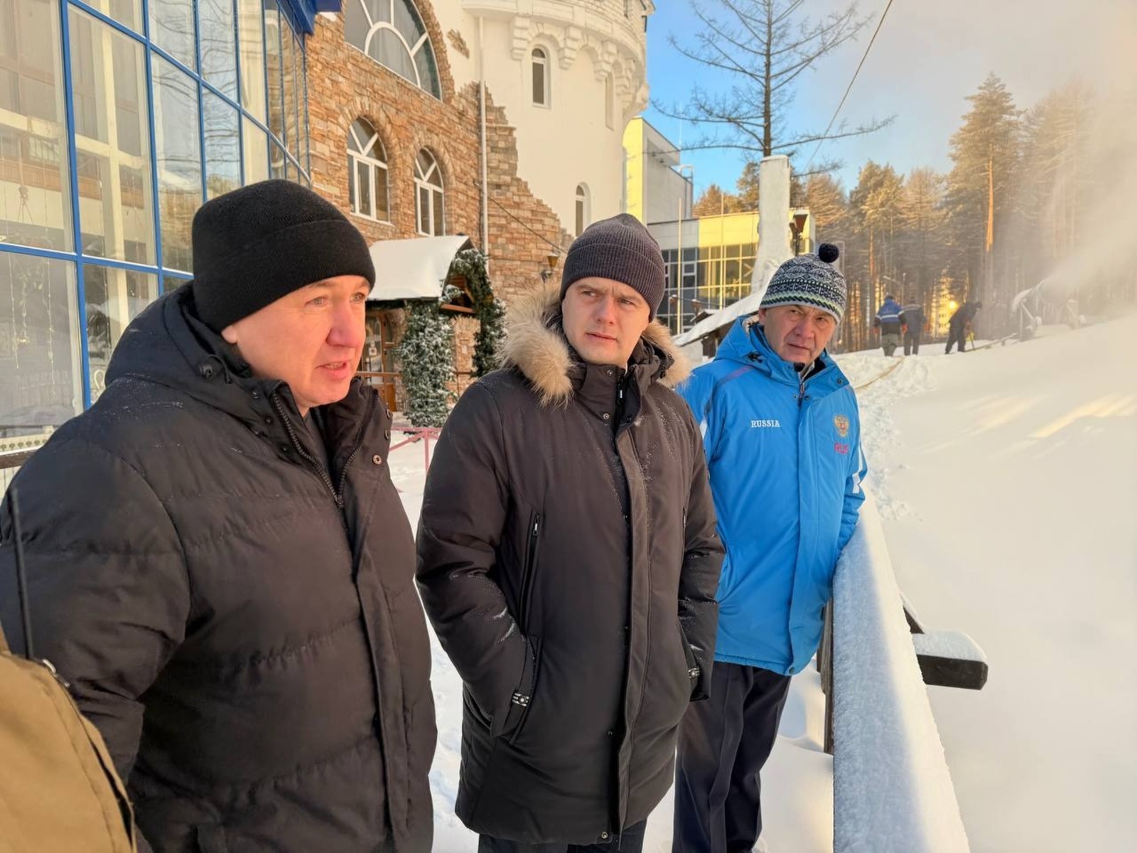 В Башкирии готовят трассу к Спартакиаде СНГ: 40 тысяч тонн искусственного снега