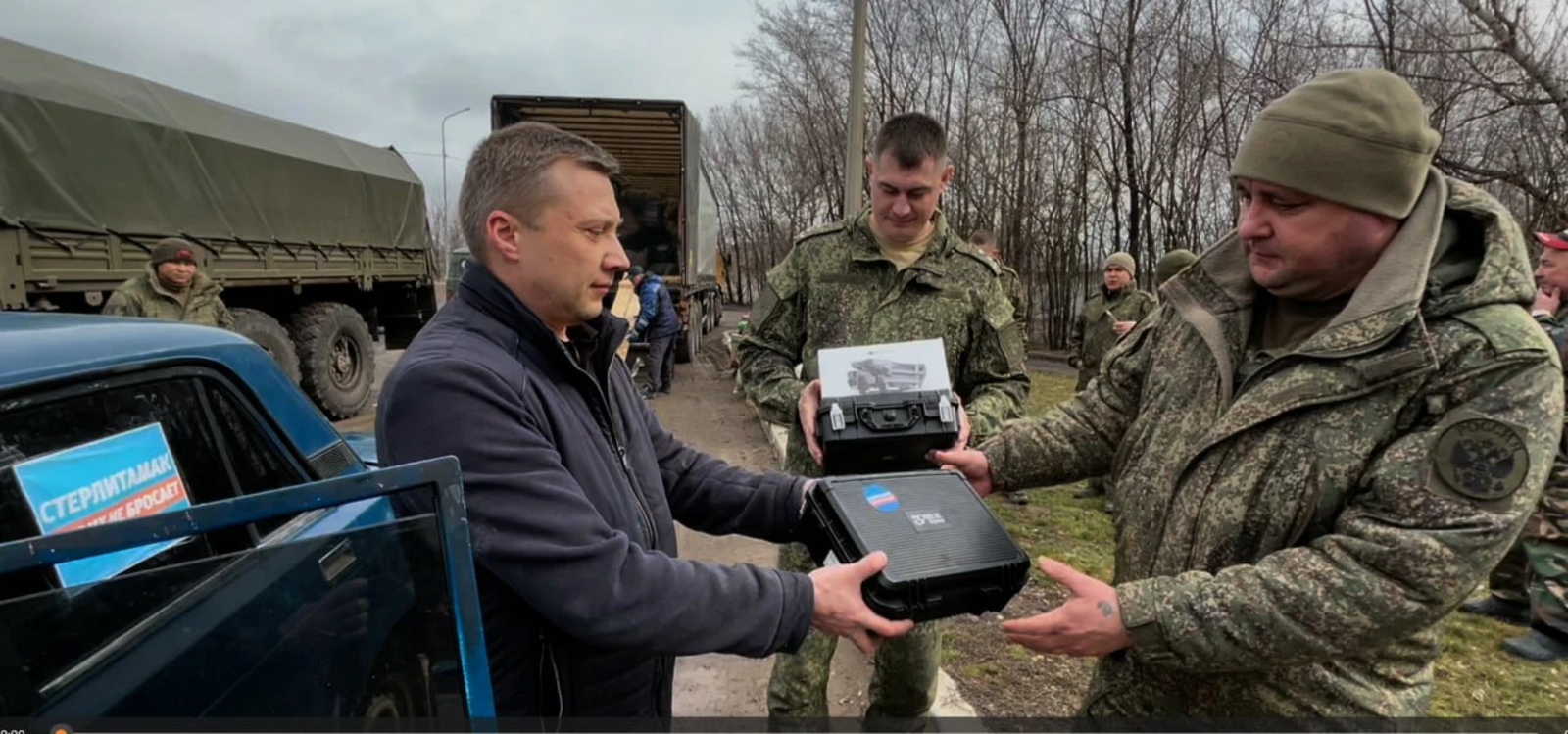 Мотострелковый полк «Башкортостан» получил гуманитарную помощь из республики