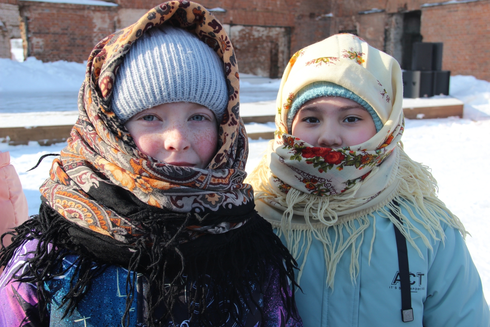 В старинном русском селе Воскресенское Башкирии отпраздновали Масленицу