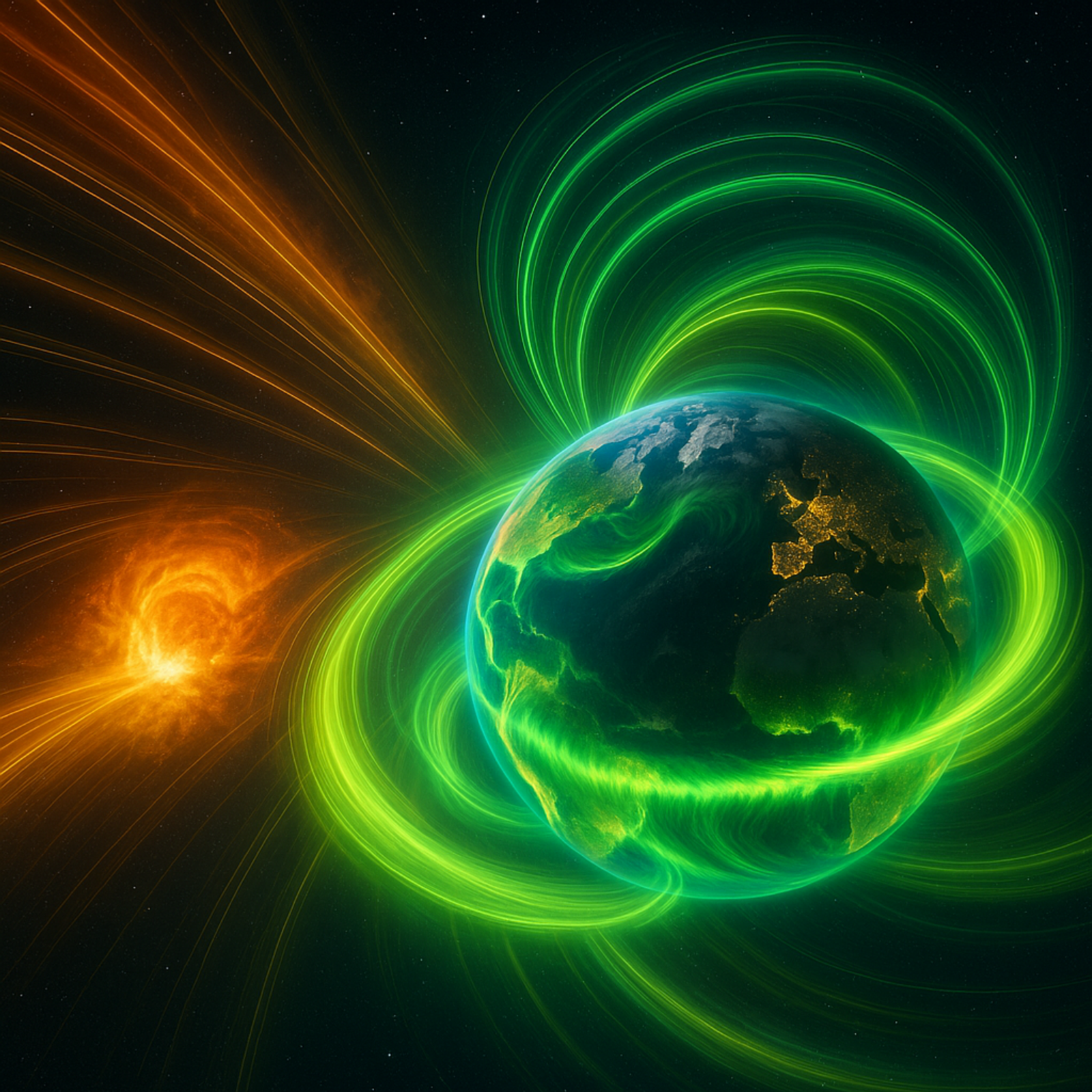 На Землю надвигается мощная магнитная буря