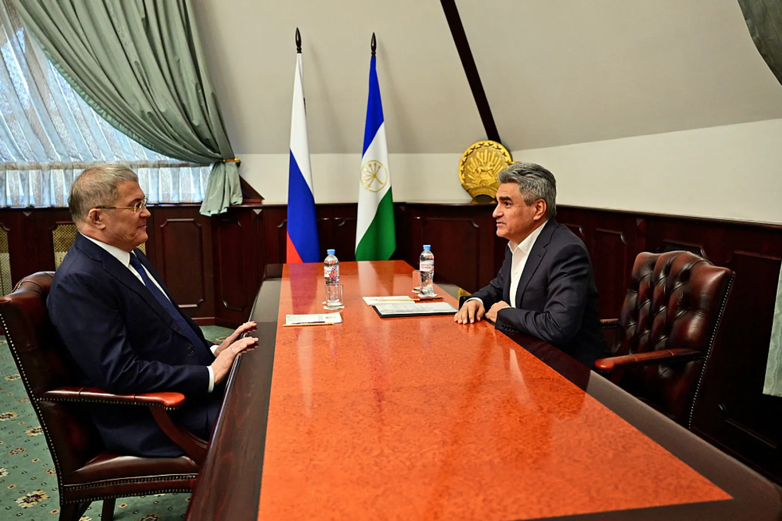 Радий Хабиров встретился с депутатом Госдумы России Алексеем Нечаевым