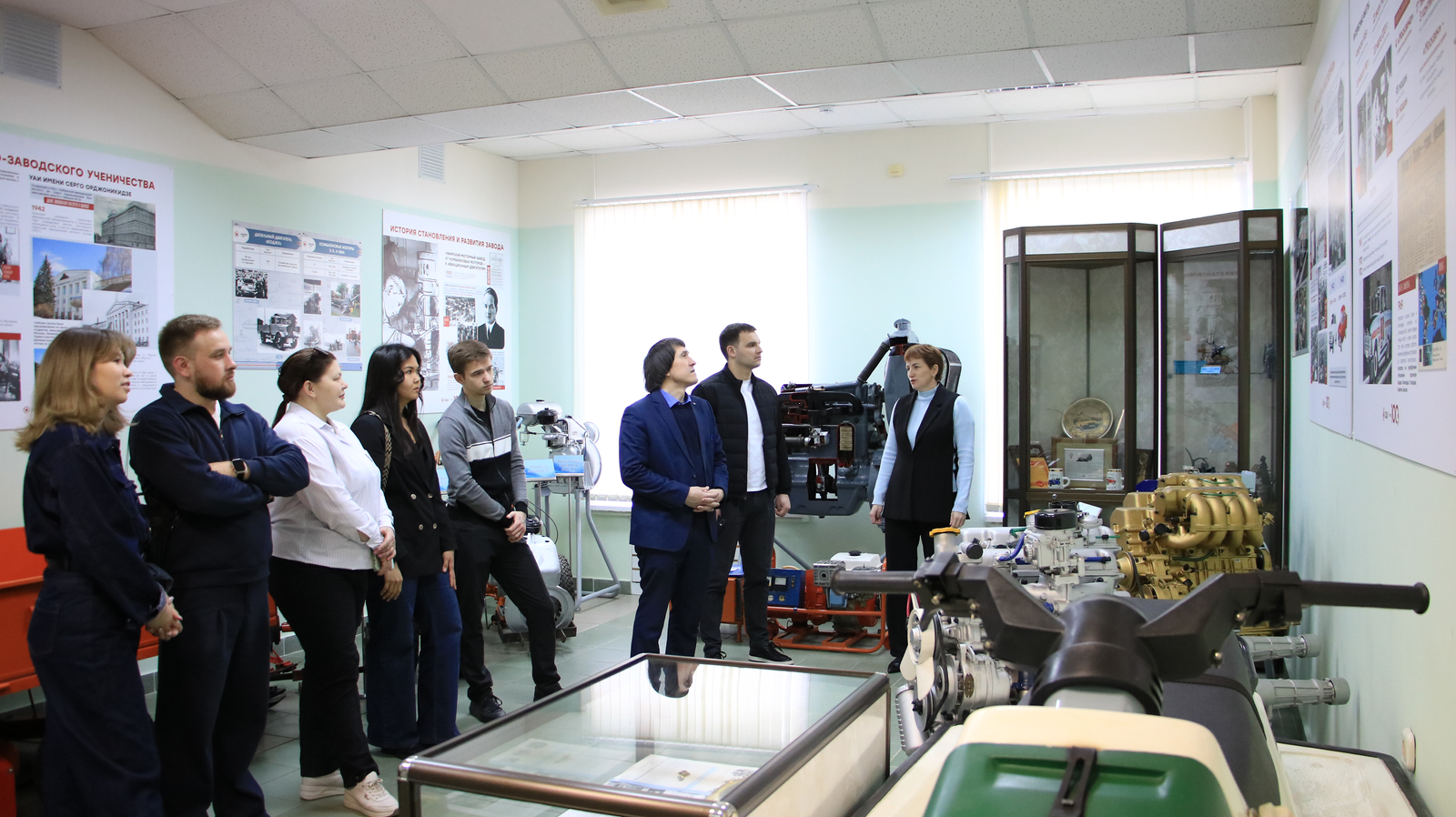 Клуб молодых учёных посетил ПАО «ОДК-УМПО»: знакомство с производством